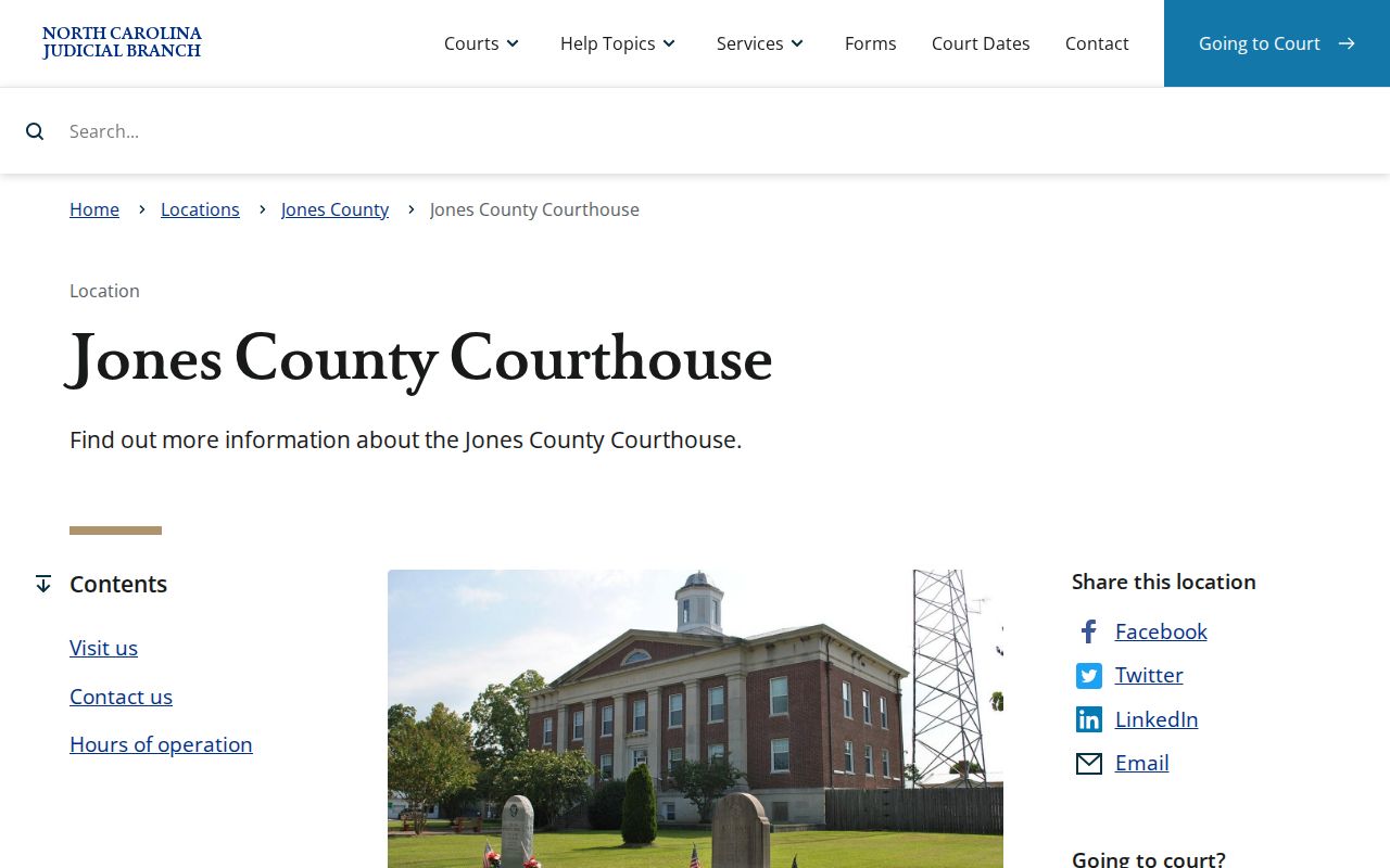 Trenton court records at the Jones County courthouse on Market Street